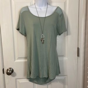 Red by BKE open back shirt